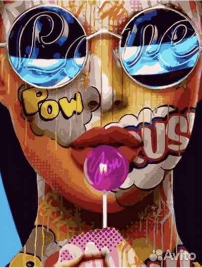 Картина по номерам новая