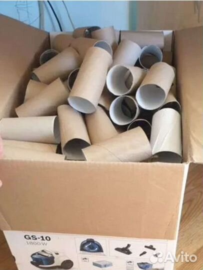 Втулки от туалетной бумаги