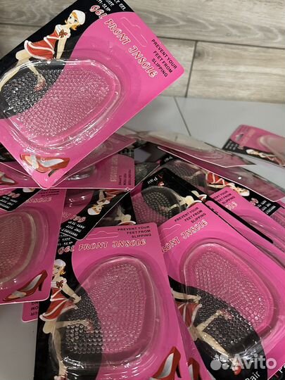 Полустельки силиконовые / гелевые вкладыши