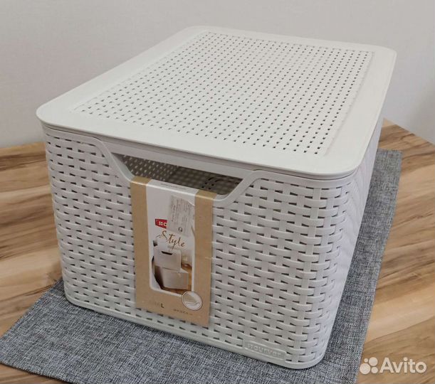 Корзина для белья Curver Rattan