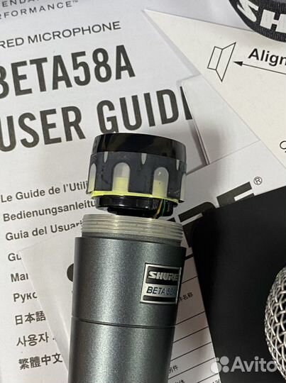 Микрофон shure beta 58a