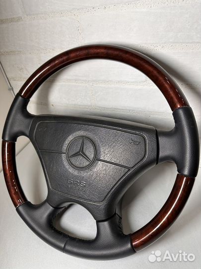Руль спортлайн с деревом w124 w202 w201