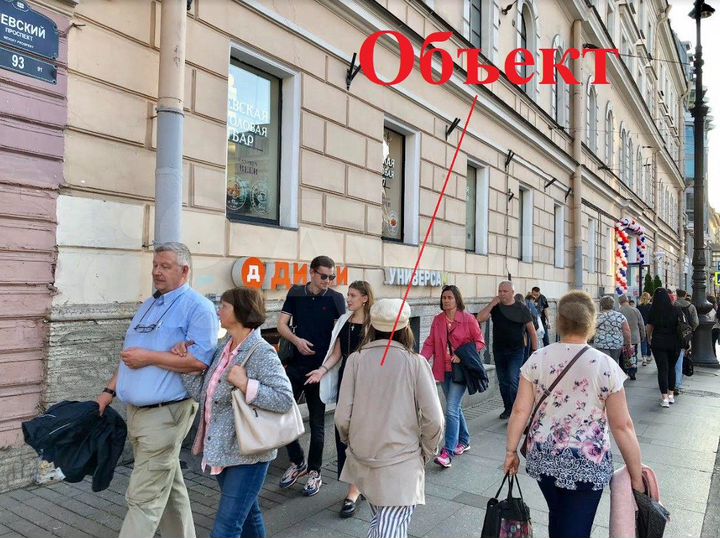 303м² суперпроходное активное торговое место