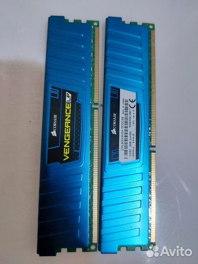 Оперативная память Corsair vengeance ddr3 8gb