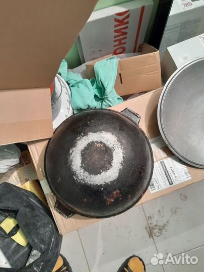 Казан чугунный бу СССР