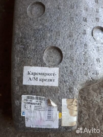 Абсорбер заднего бампера Chevrolet Aveo 20032008