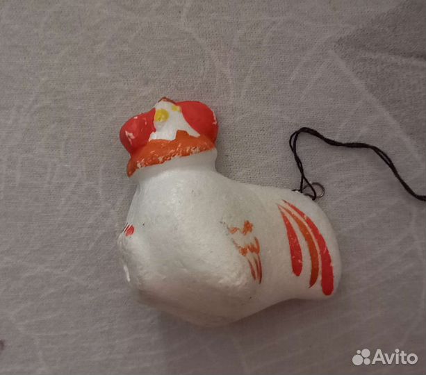 Новогодняя игрушка петушок