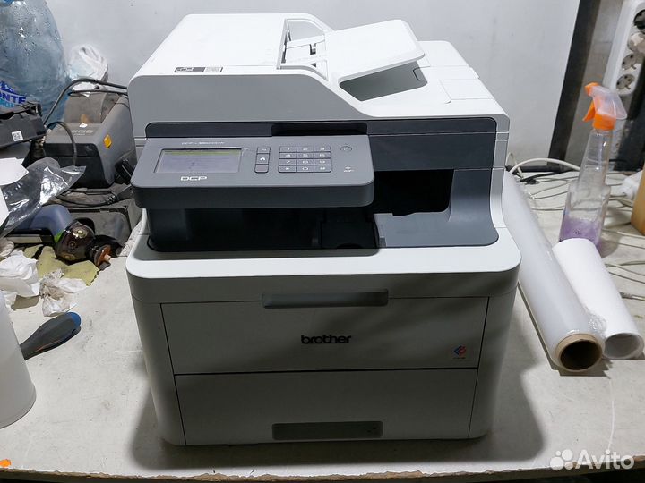 Мфу лазерный цветной brother dcp-l3550cdw