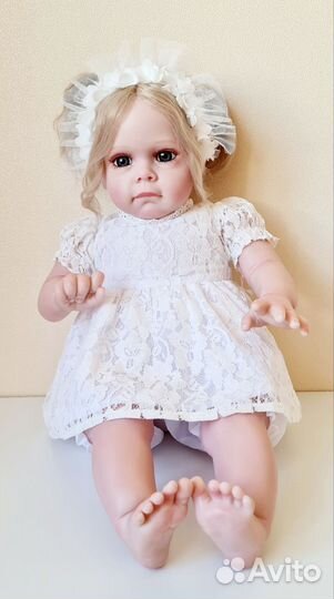 Кукла реборн мягконабивная