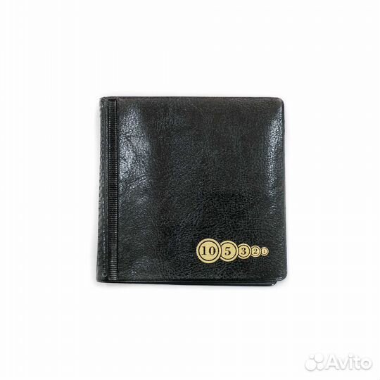 Карманный альбом для монет, 105х105мм,6 листов,24