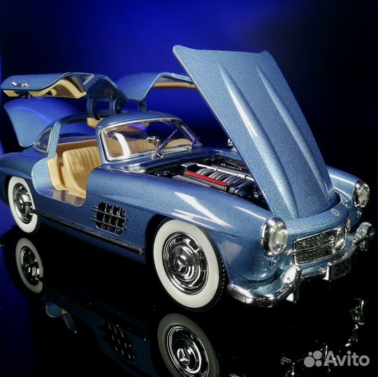 Модель автомобиля Mercedes-Benz 300 SL 1954г. 1:24