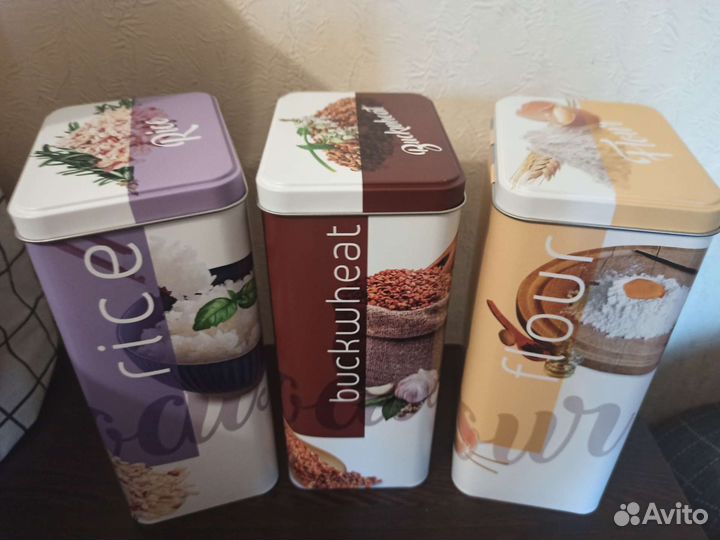 Набор контейнеров новый 3 шт
