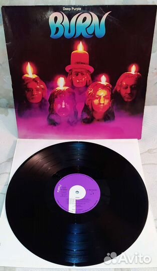 Deep Purple Burn 1974 Оригинал Germany LP