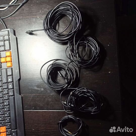 Удлинитель jack 3.5 (папа-мама) в ассортименте