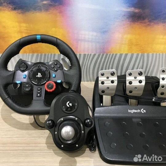 Logitech g29 + кпп
