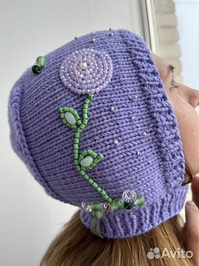 Чепчик женский с вышивкой