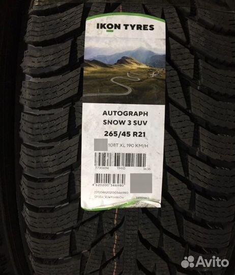 Ikon Tyres Autograph Snow 3 SUV 265/45 R21 108T