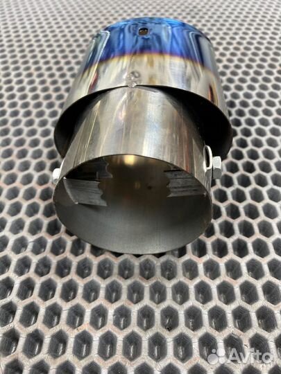 Насадка на глушитель с опалом 63мм