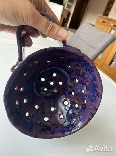 Дуршлаг керамический