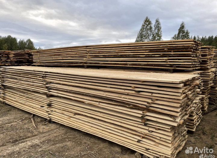 Доска обрезная, пиломатериал
