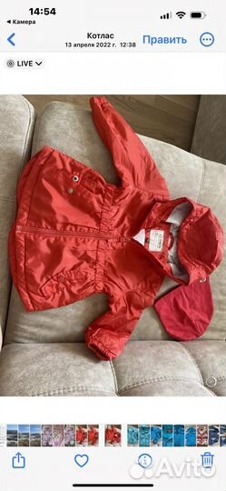 Курточка для девочки 98 104