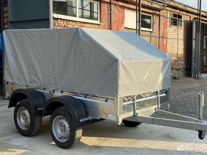 Прицеп цм эко плюс 2.56*1.3 двухосный