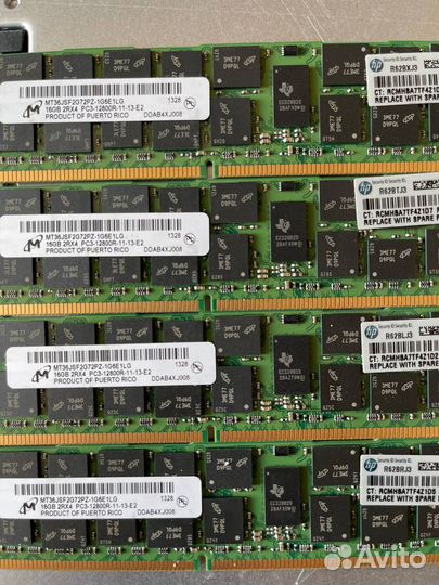Оперативная память 16GB - 16 шт