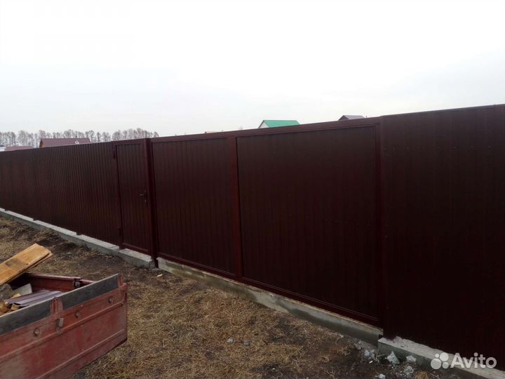 Заборы ворота калитки