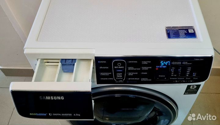 Стиральная машина Samsung на 6,5кг с паром