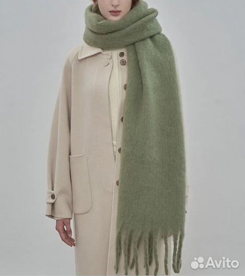 Шарф объемный