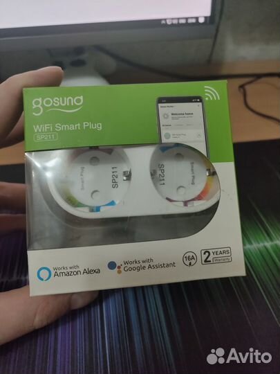 Умная Wi-Fi розетка Gosund Smart plug 2in1 SP211