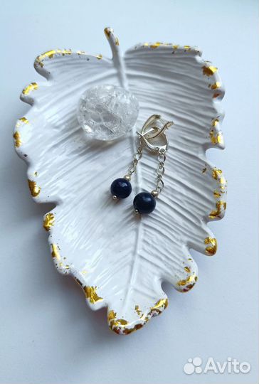 Браслеты и серьги из минералов