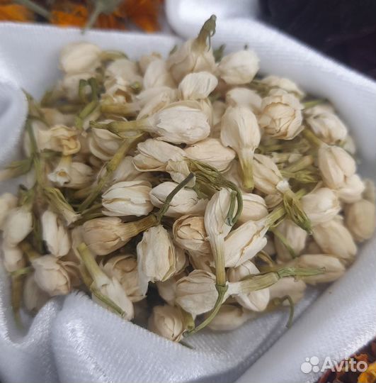 Сухоцветы жасмин, лаванда, роза и др