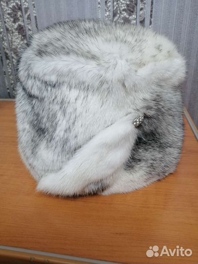 Шапка норковая женская