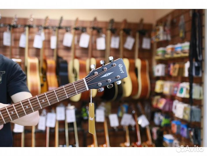 Cort AF510E-BKS электроакустическая гитара