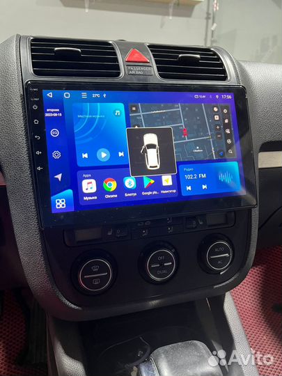 Магнитола на Андроид Jetta 2009