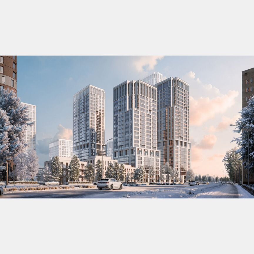 1-к. квартира, 37 м², 27/30 эт.