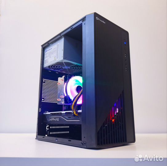 Игровой пк Xeon 2650v2 + RX 570 8gb Sapphire Nitro