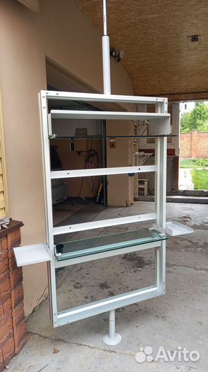 Стойка под телевизор в стиле хай-тек