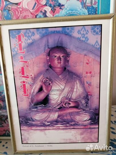 Сувениры из Монголии, картины