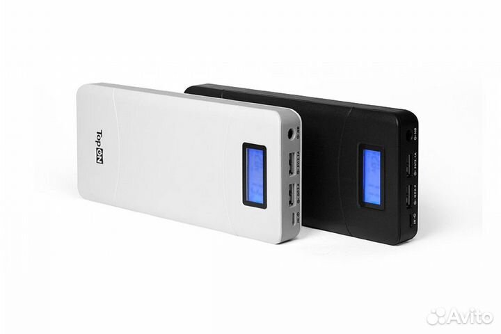 Внешний аккумулятор TOP-T72W 18000 mAh, белый