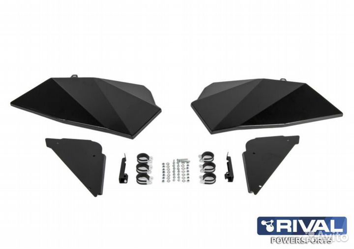 Нижние половины дверей polaris RZR XP 1000 (2014)