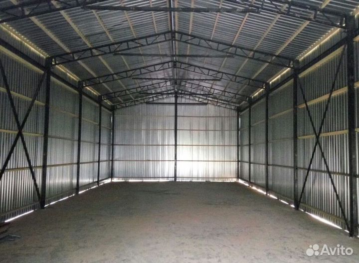 Монтаж металлоконструкций Ангары