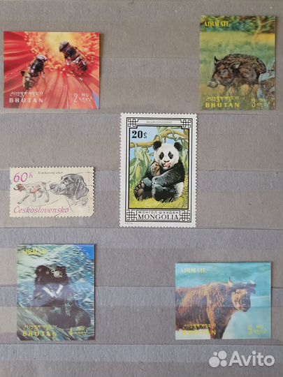 Марки по темам (СССР и заруб.)