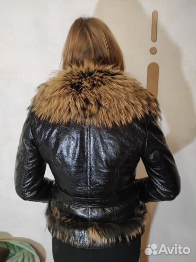 Дубленка из овчины женская XS