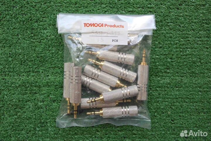 Переходники Tomoca Jack 6.3-MiniJack 3.5, Japan