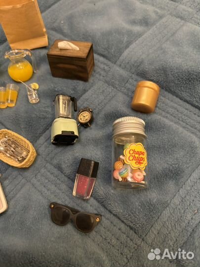 Лот миниатюр еда барби зуру zuru fashion mini