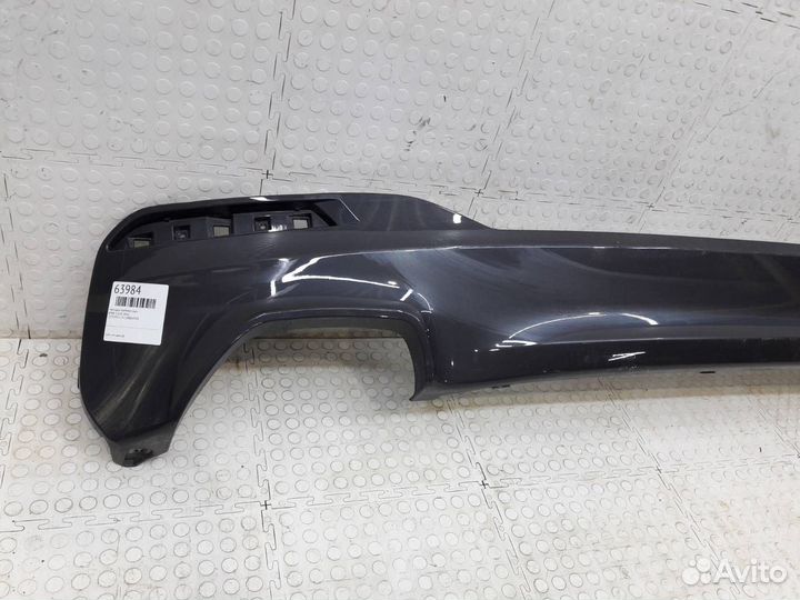 Накладка бампера задняя Bmw 5 G30 2016