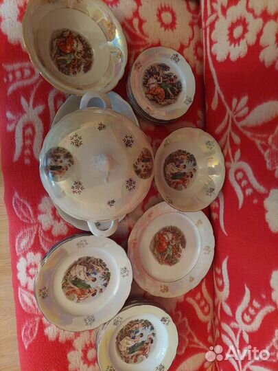 Столовый сервиз гдр 