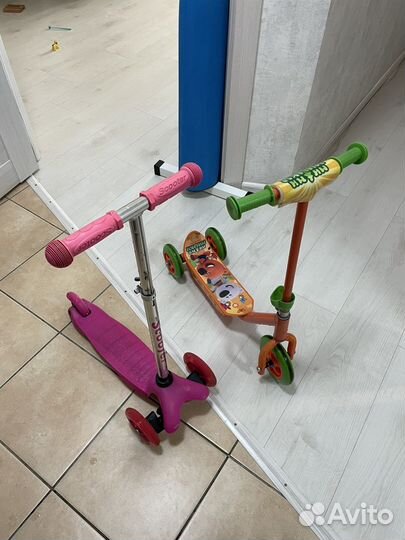 Самокат детский трехколесный